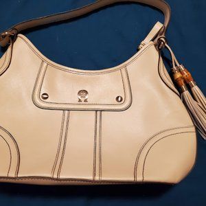 Etienne Aigner Cream Colored Purse